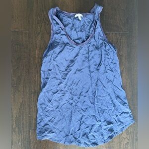 Navy Blue Top From Bergdorf Goodman